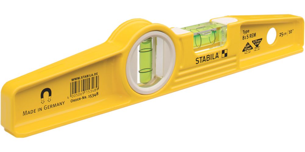 Image of Stabila 81SREM Spirit Level 10" 