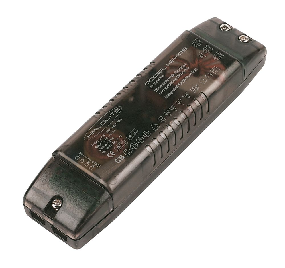 Image of Halolite 11.4V Electronic SELV Lighting Transformer 35-105W/VA 