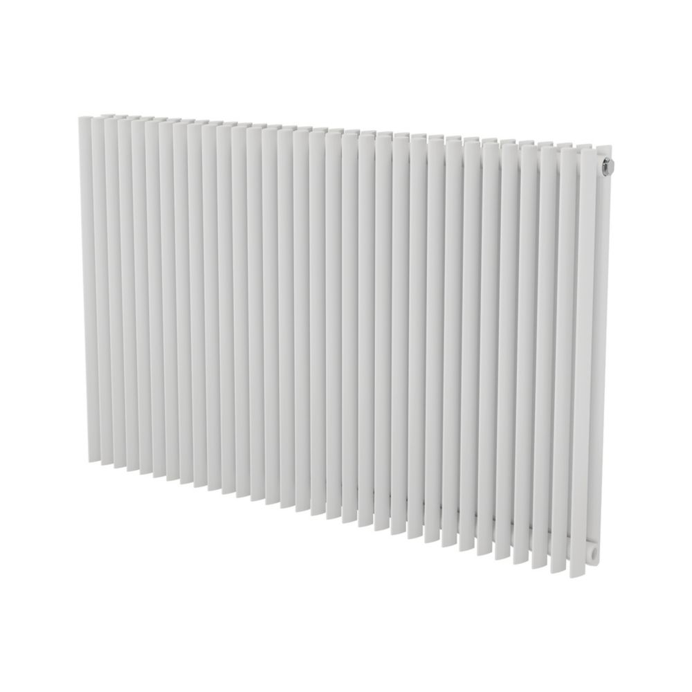 Image of Ximax Aurora Duplex Designer Radiator 600mm x 960mm White 4642BTU 