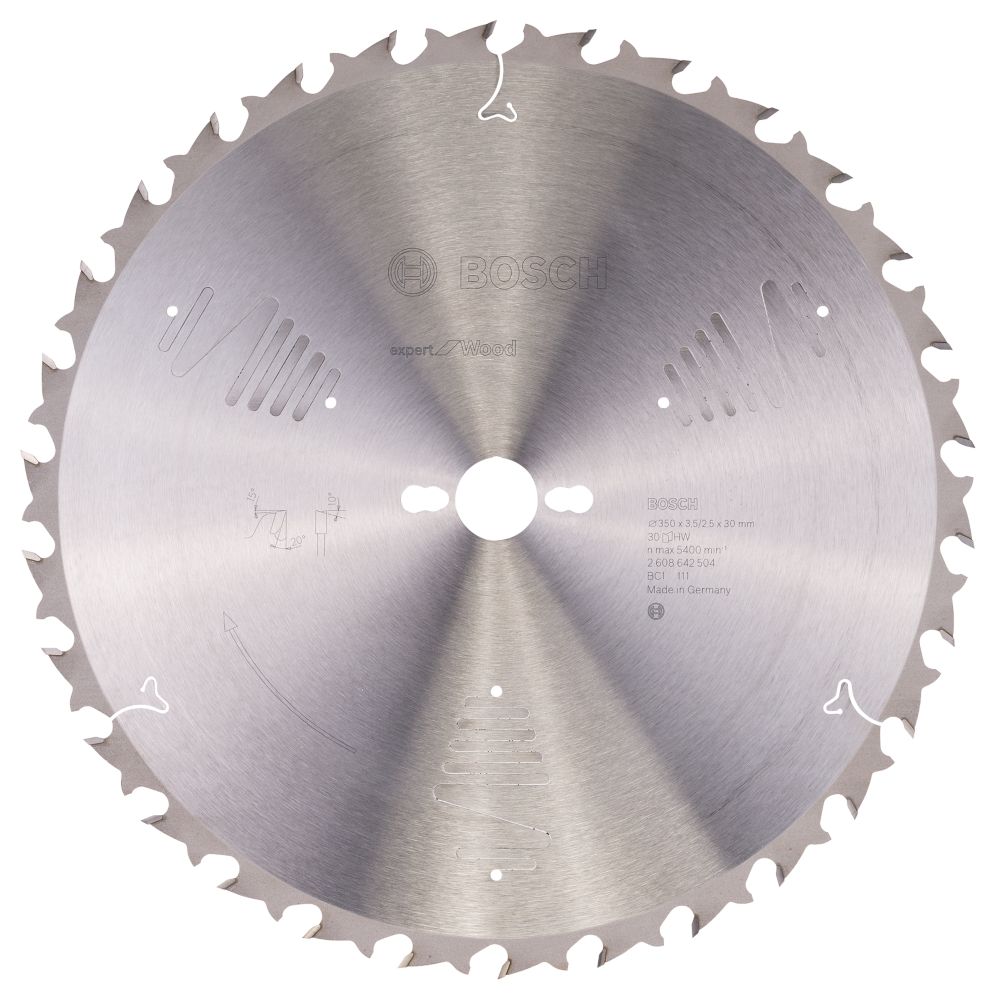 Image of Bosch Expert Wood Circular Saw Blade 350mm x 30mm 30T 