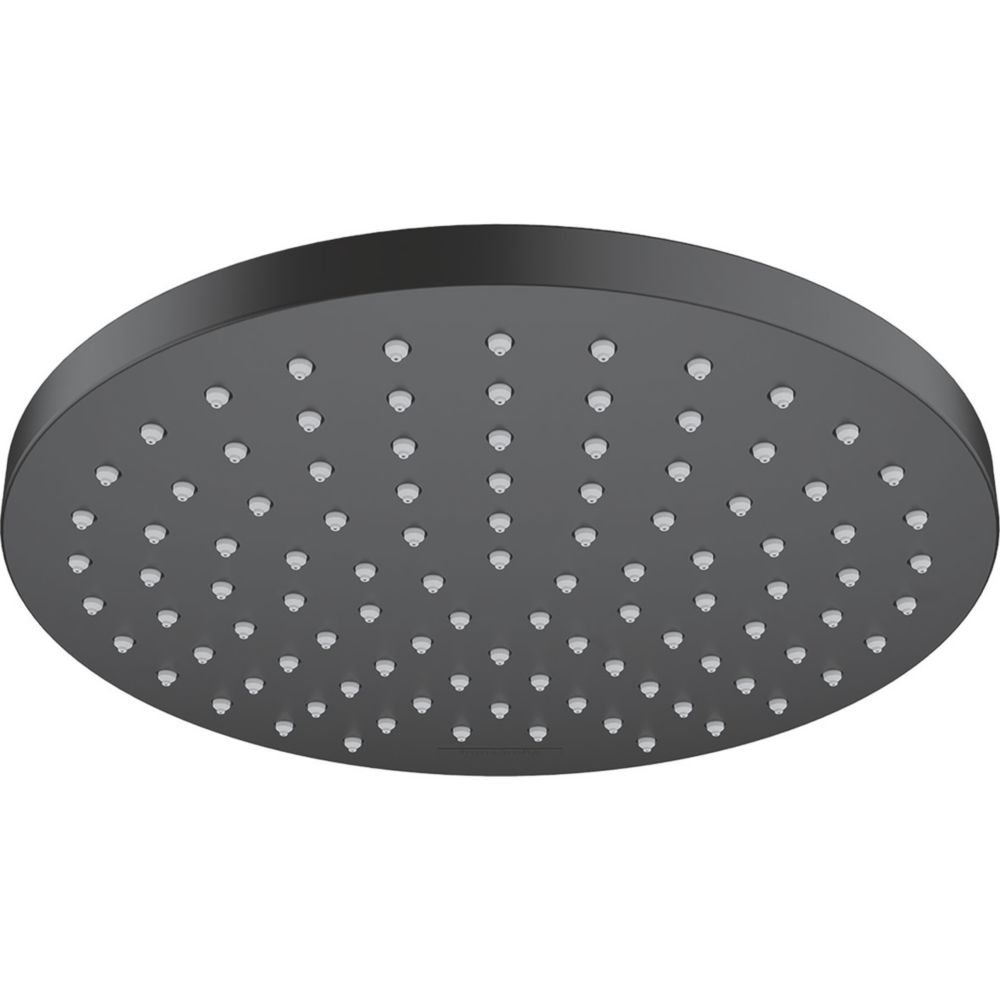 Image of Hansgrohe Vernis Blend Adjustable Overhead Shower Head Matt Black 205mm 