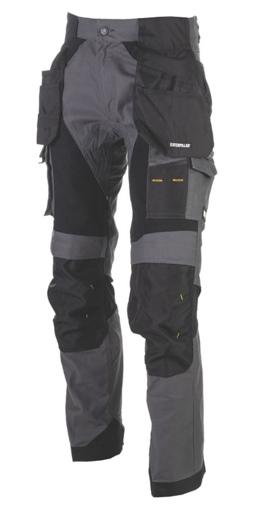 Image of CAT Advanced Trademark Trousers Dark Shadow 38" W 32" L 