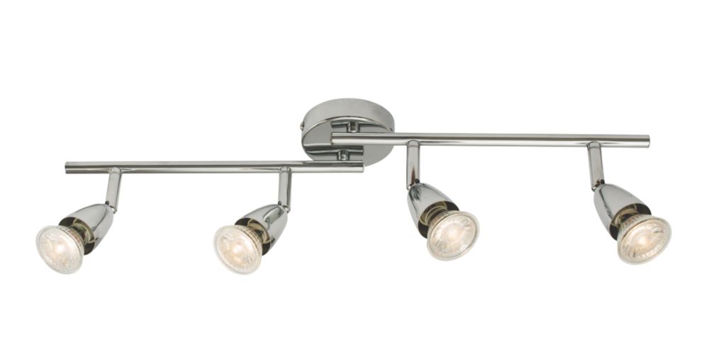 Image of Saxby Amalfi Bar 4-Light Spotlight Chrome 