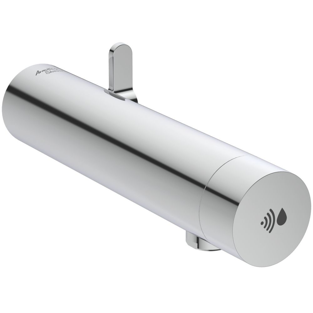 Image of Armitage Shanks Sensorflow E Touch-Free Panel-Mounted Battery Powered Sensor Basin Mixer with Temperature Control Chrome 