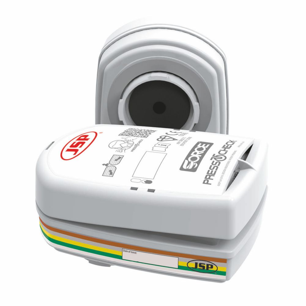 Image of JSP Force 8 Press-to-Check Combination Cartridges ABEK1P3 2 Pack 