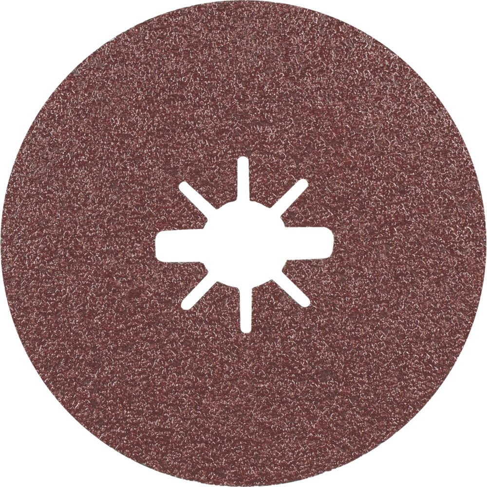 Image of Bosch Expert R781 Prisma X-Lock Fibre Discs 125mm x X-Lock 60 Grit 25 Pack 