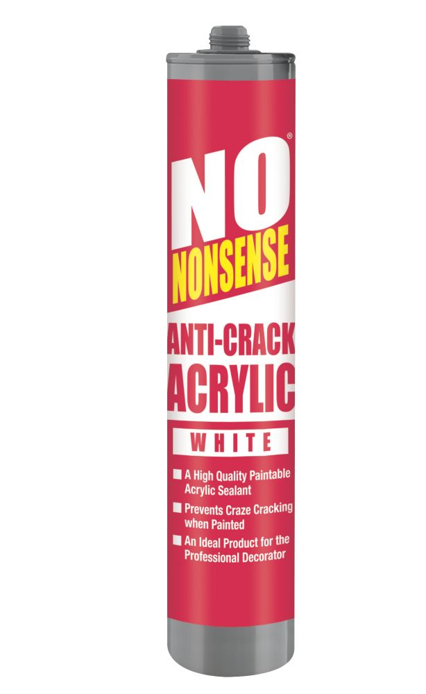 Image of No Nonsense Anti-Crack Acrylic White 310ml 