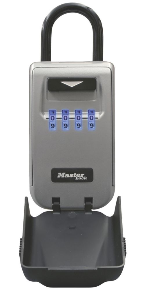 Image of Master Lock Water-Resistant Combination Light-Up Dial Key Lock Box 