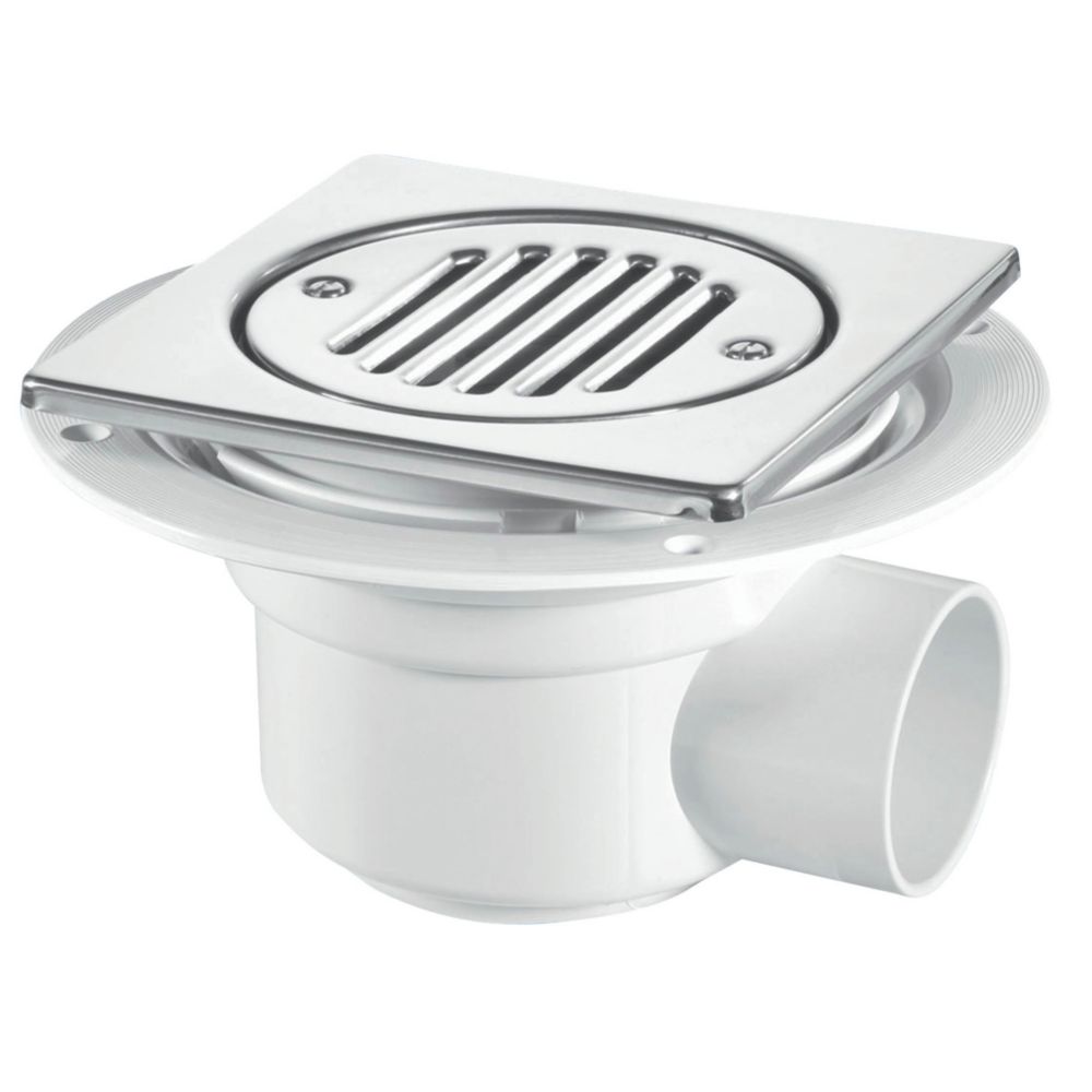 Image of McAlpine TSG50T6SS Trapped Gully with Stainless Steel Tile 