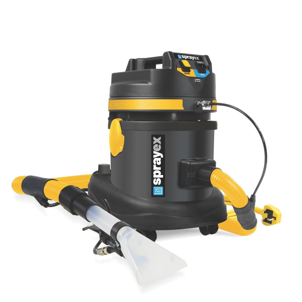 Image of V-Tuf SPRAYEX HDV240 1400W Heavy Duty Spray Extraction Machine 240V 
