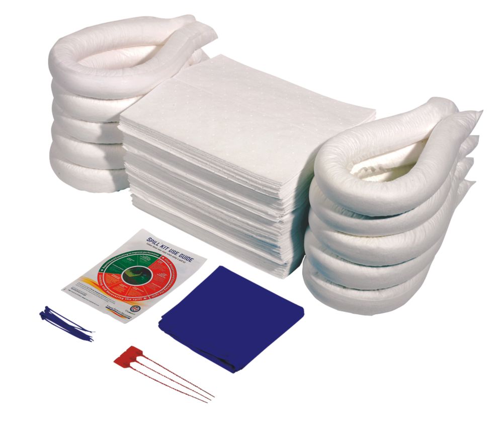 Image of Lubetech 27-1120R 120Ltr Oil Spill Refill Kit 