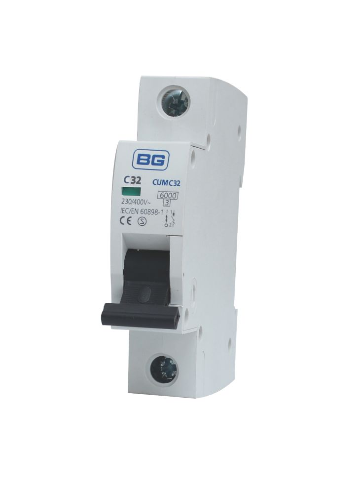 Image of British General 32A SP Type C MCB 