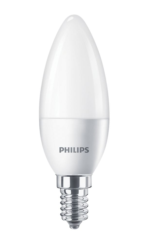 Image of Philips SES Candle LED Light Bulb 250lm 4W 