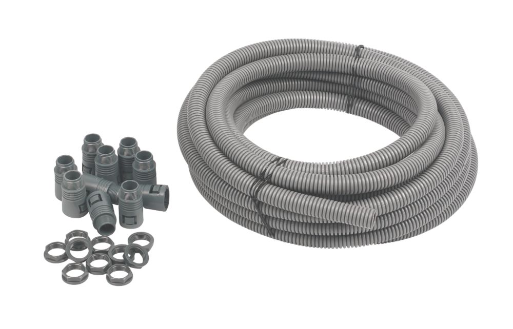 Image of Adaptaflex Flexible Conduit 20mm x 10m Grey 