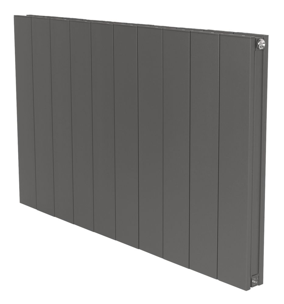 Image of Towelrads Ascot Energy Efficient Aluminium Designer Radiator 600m x 1022mm Anthracite 3223BTU 