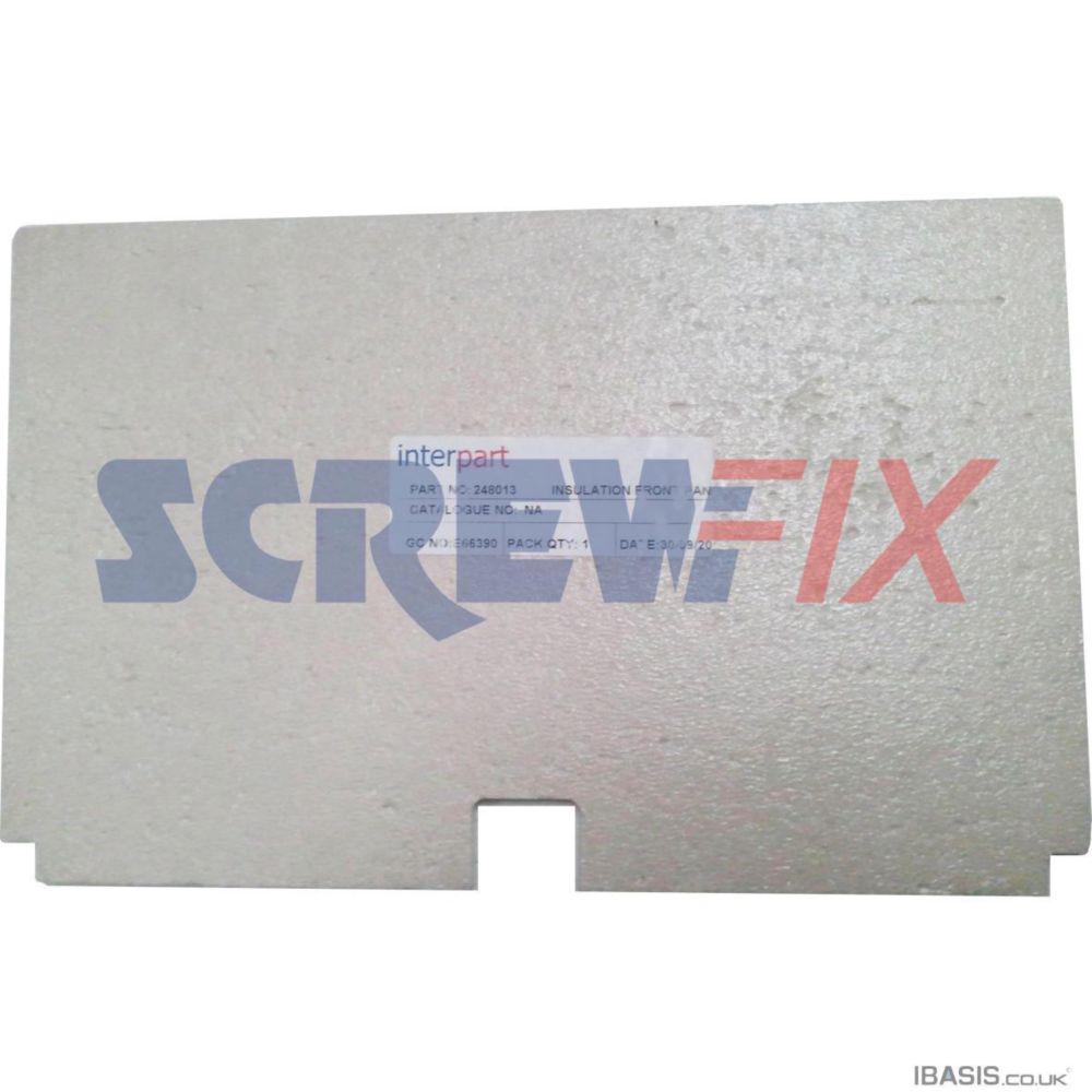 Image of Baxi 248013 Insulation Front Panel 