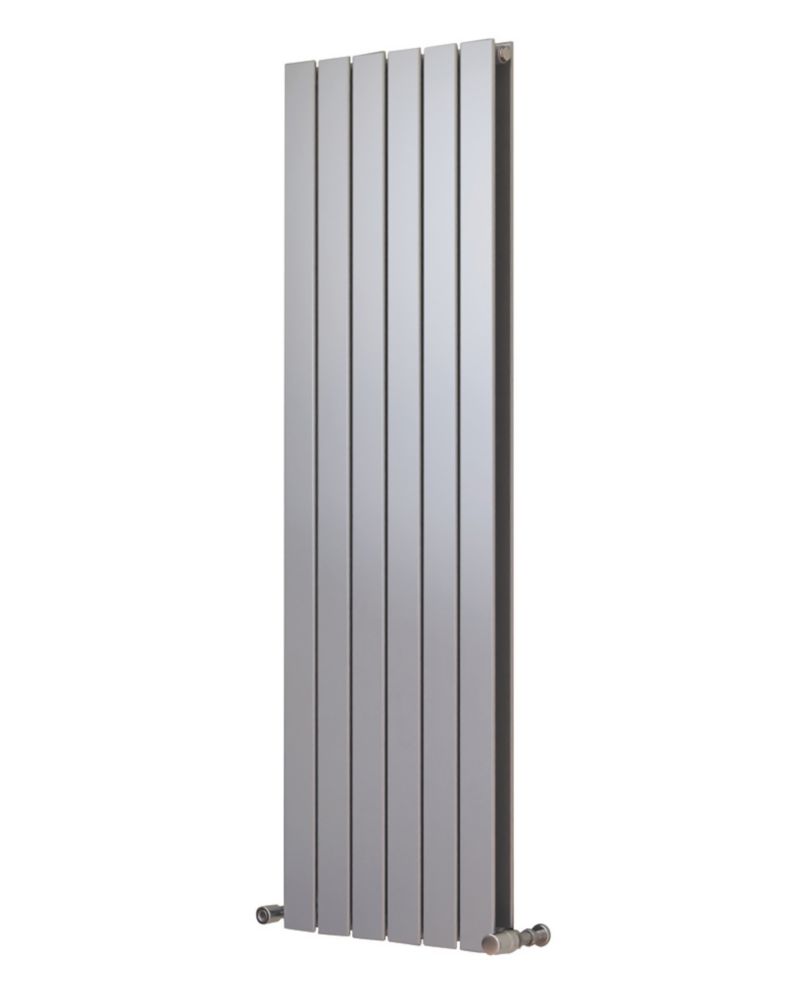 Image of Ximax Oceanus Duplex Horizontal or Vertical Designer Radiator 1500mm x 445mm Silver 