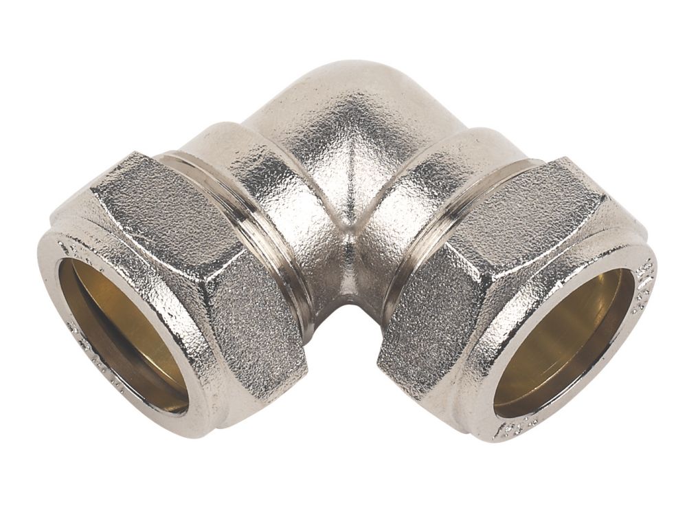 Image of Flomasta Compression Equal 90Â° Elbow 22mm 