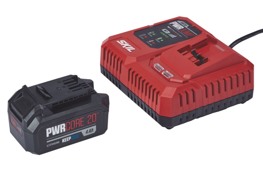 Image of Skil BC1U3111AA 20V 4.0Ah Li-Ion PWRCORE 20 Battery & Charger Kit 