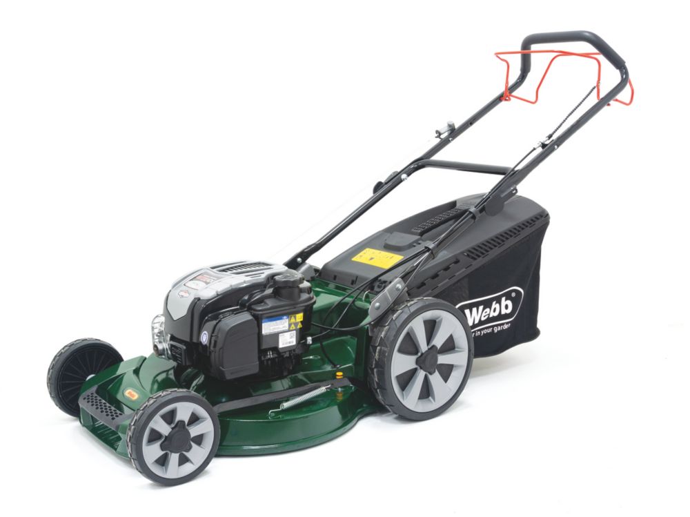Image of Webb WER21ALSP 53cm 163cc Self-Propelled Rotary Petrol Lawn Mower 