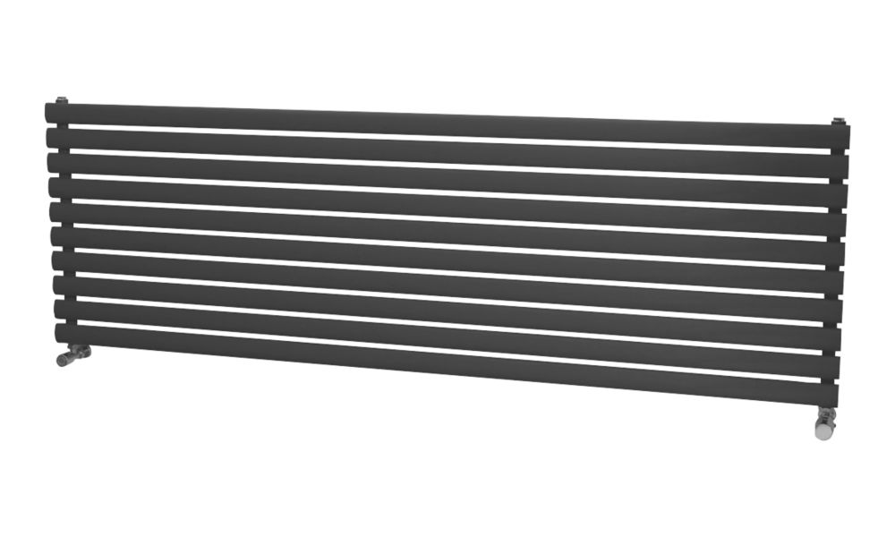 Image of Ximax Fortuna Designer Radiator 584mm x 1800mm Anthracite 3908BTU 