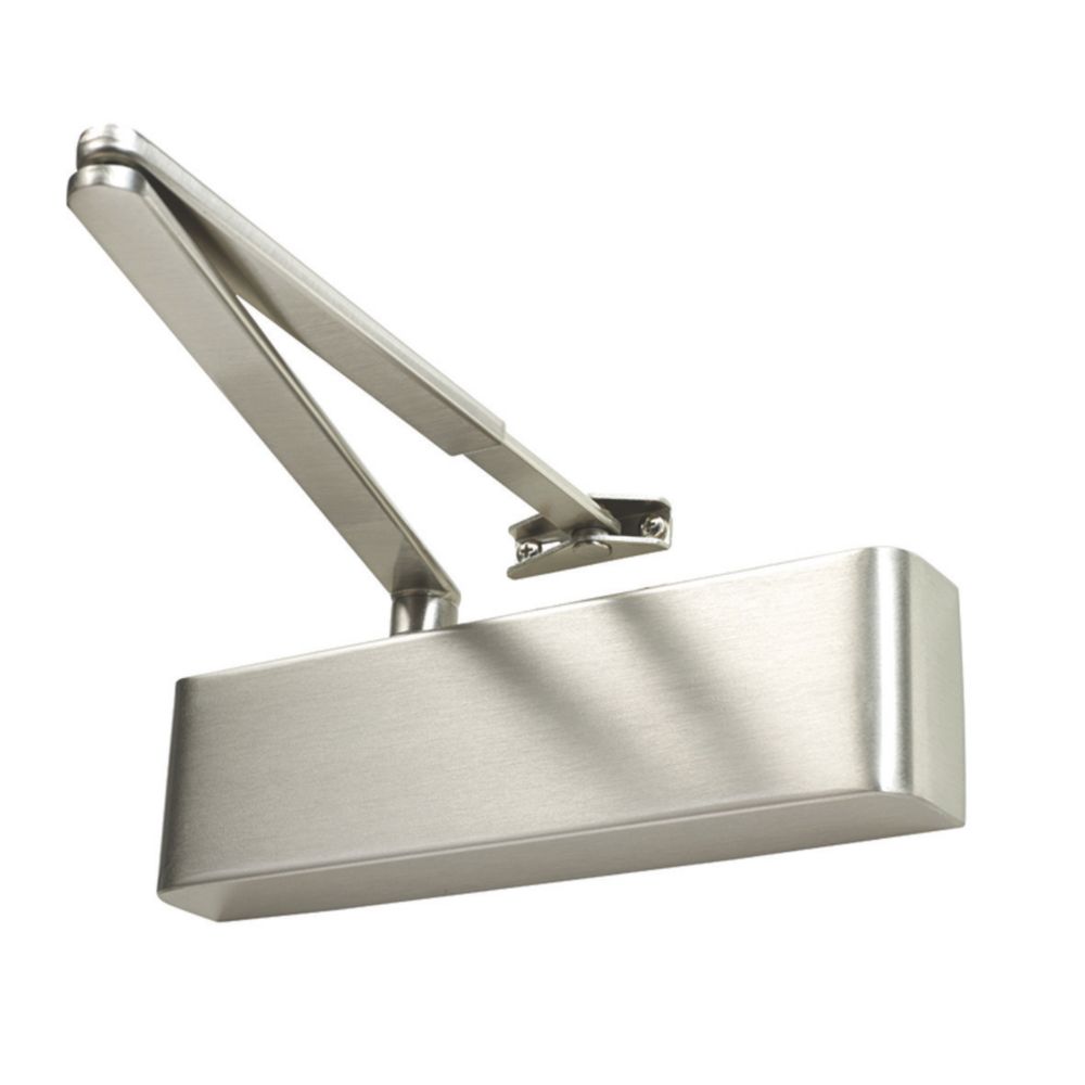 Image of Rutland TS.9205 Fire Rated Overhead Door Closer Satin Nickel 