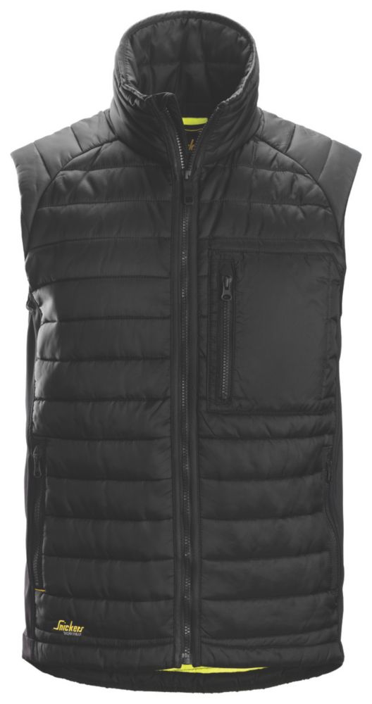 Image of Snickers AW 37.5 Insulator Vest Black Large 43" Chest 