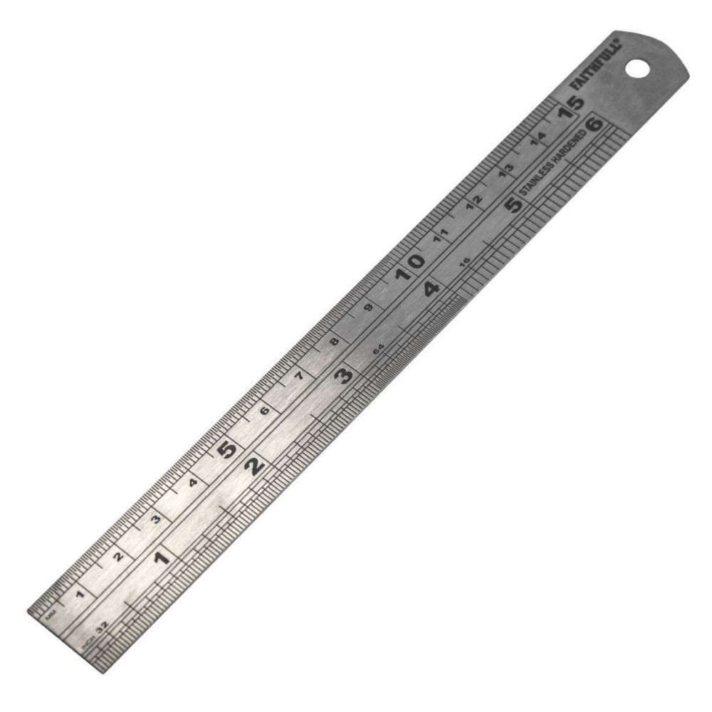 Image of Faithfull Ruler 6" 