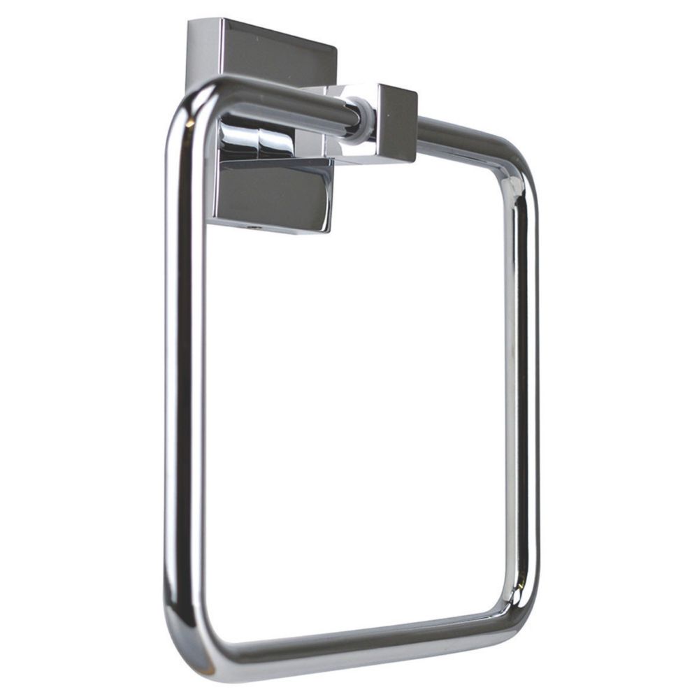 Image of Aqualux Epsom Towel Ring Chrome 