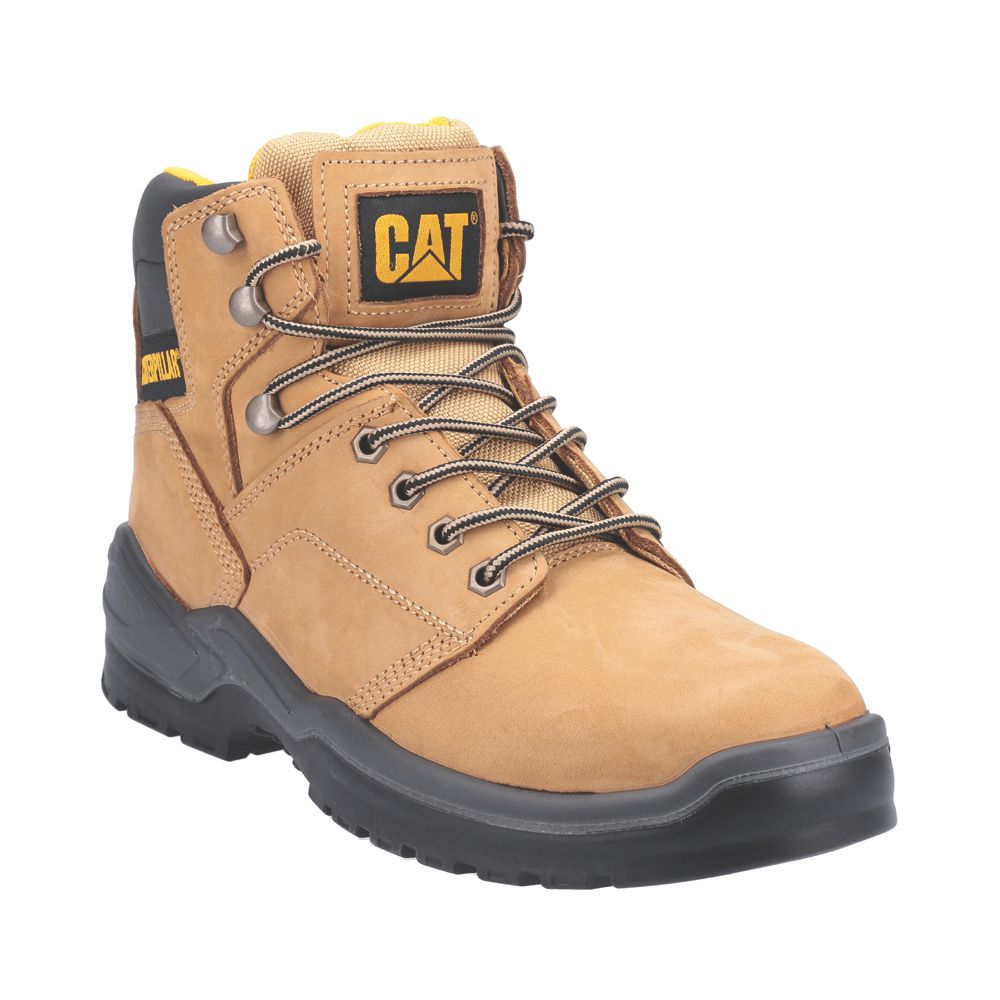 Image of CAT Striver Safety Boots Honey Size 13 