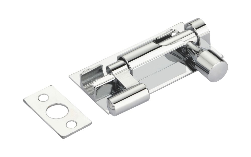 Image of Smith & Locke Necked Bolt Polished Chrome 50mm 