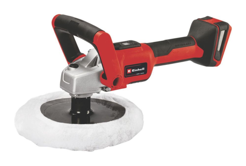 Image of Einhell CE-CP 18/180 Li E-Solo 180mm 18V Li-Ion Power X-Change Brushless Cordless Polisher / Sander - Bare 