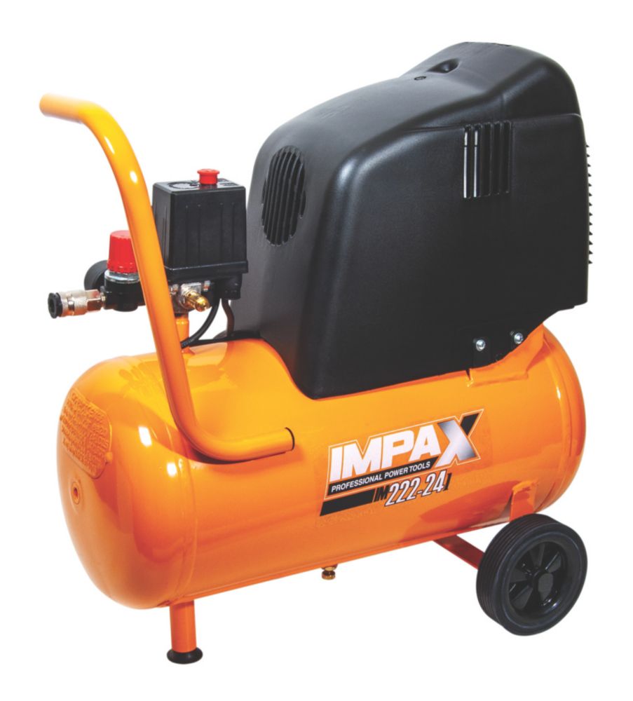 Image of IMPAX OM227-24 CM2 PROE3625 24Ltr Electric Air Compressor 230V 