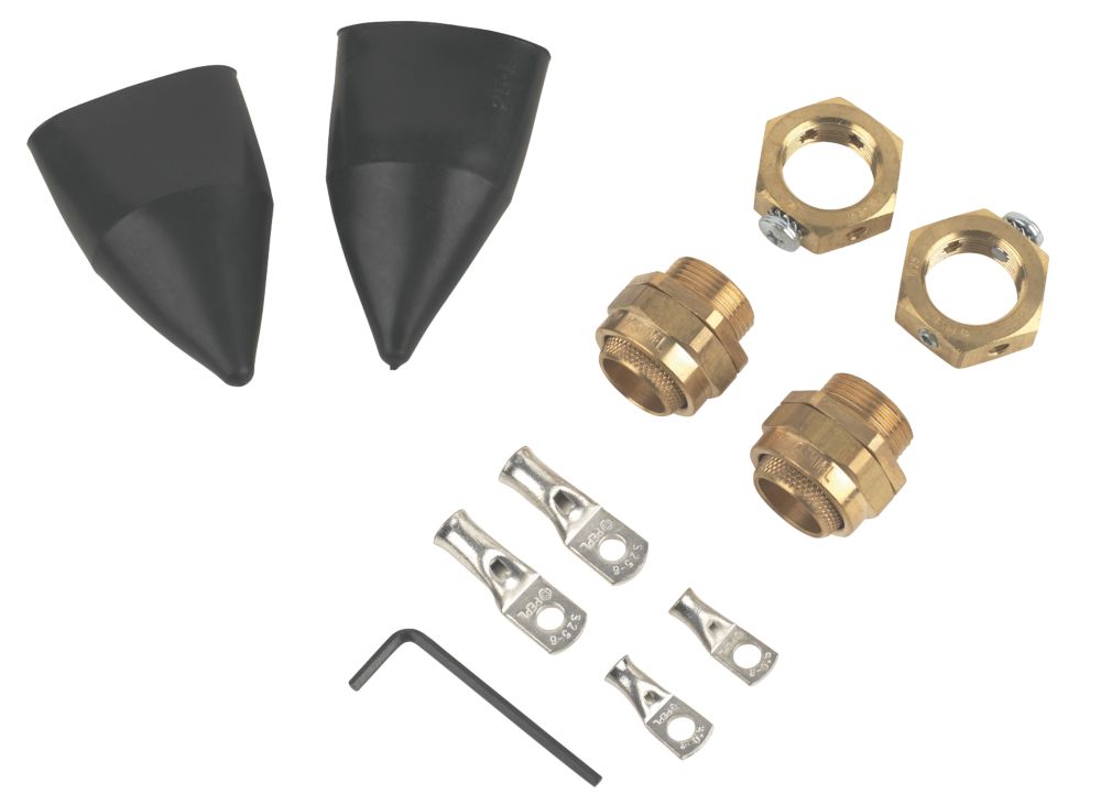 Image of Brass Internal Gland Kit 25mm 2 Pack 