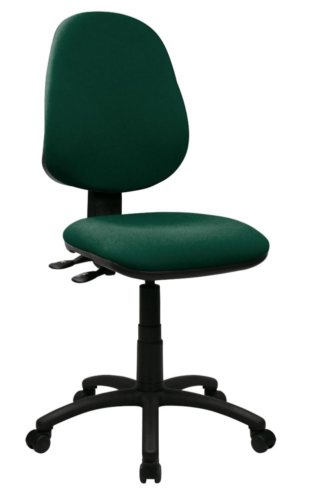 Image of Nautilus Designs Java 200 Medium Back Task/Operator Chair No Arms Green 