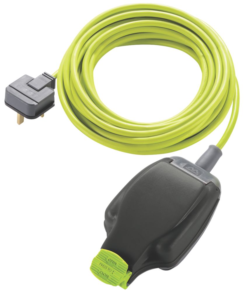 Image of PRO XT 13A 1-Gang Unswitched Extension Lead 10m 