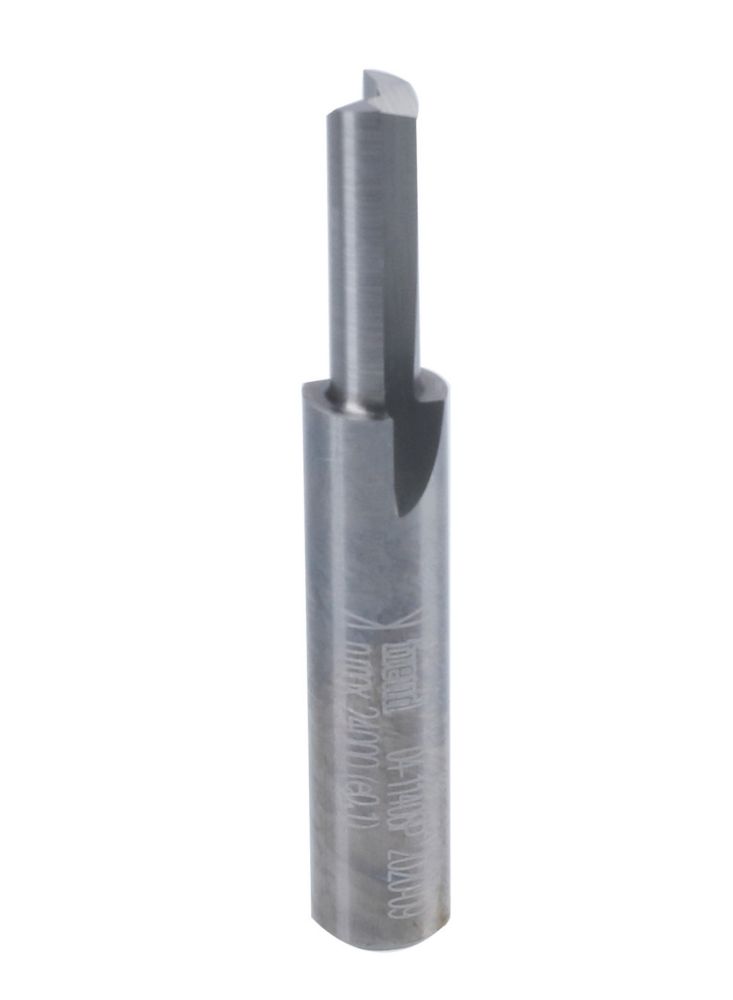 Image of Freud 1/4" Shank Double-Flute Straight Router Cutter 6.35mm x 25.4mm 