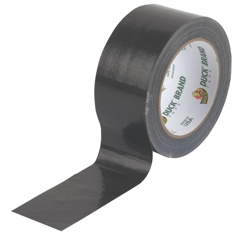Image of Duck Original Cloth Tape 50 Mesh Black 25m x 50mm 