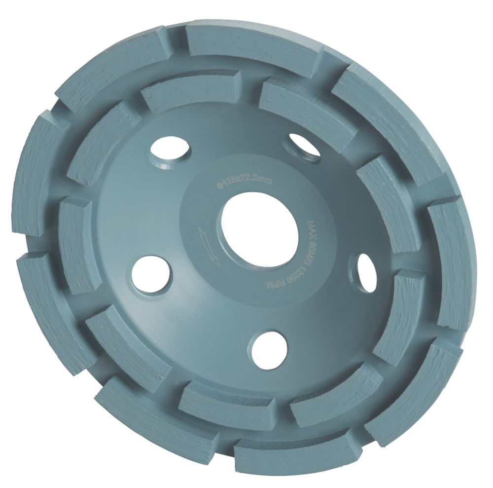 Image of Segmented Diamond Grinding Cup 125mm x 22.2mm 