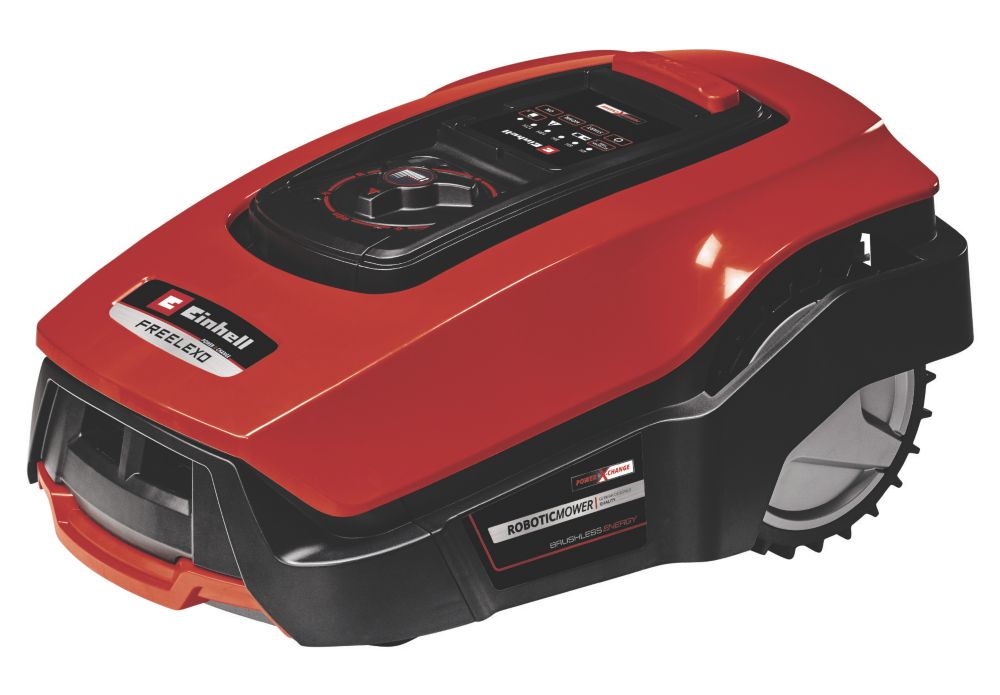 Image of Einhell 18V 2.0Ah Li-Ion Power X-Change Brushless Cordless 18cm FREELEXO 400 BT Robotic Lawn Mower 