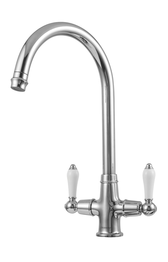 Image of Clearwater Elegance Dual-Lever Monobloc Tap Chrome 