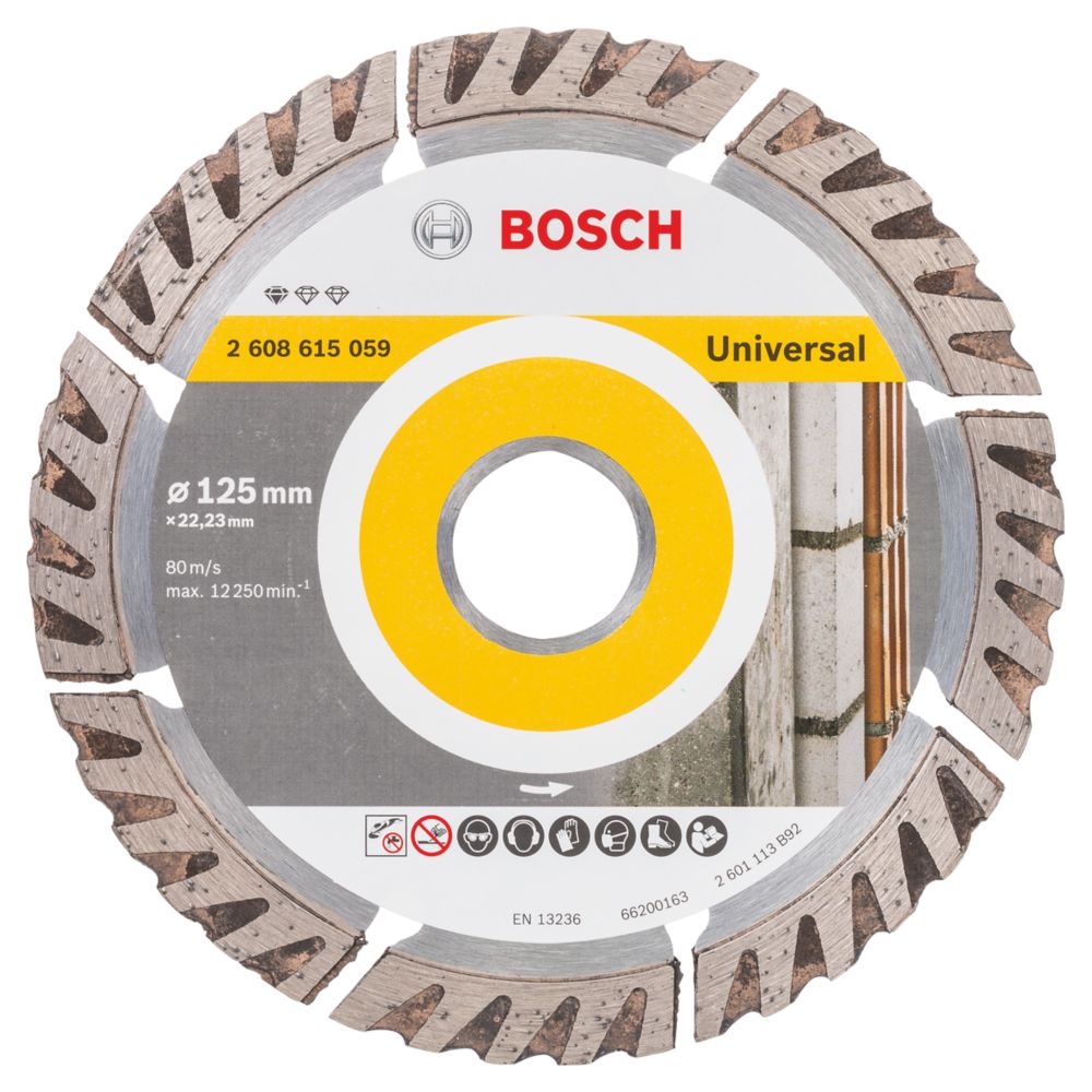 Image of Bosch Multi-Material Universal Diamond Disc 125mm x 22.23mm 