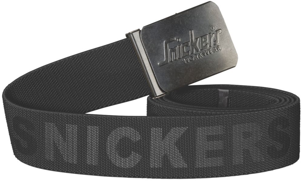 Image of Snickers Elasticated Belt Black 28-48" 