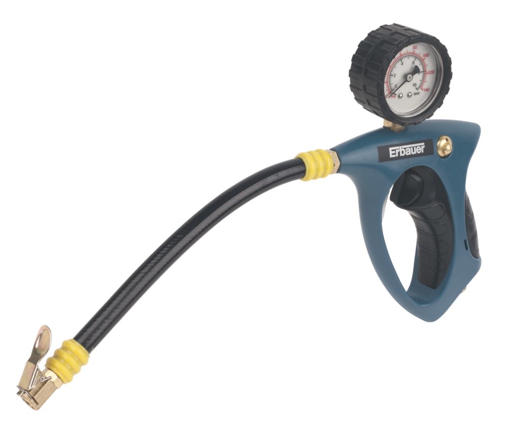 Image of Erbauer Analogue Air Tyre Inflator 