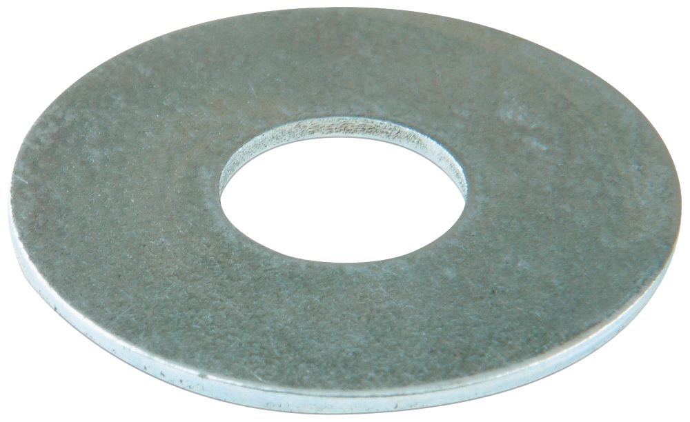 Image of Easyfix Steel Large Flat Washers M6 x 1.6mm 100 Pack 