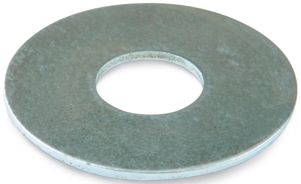 Image of Easyfix Steel Large Flat Washers M6 x 1.6mm 100 Pack 