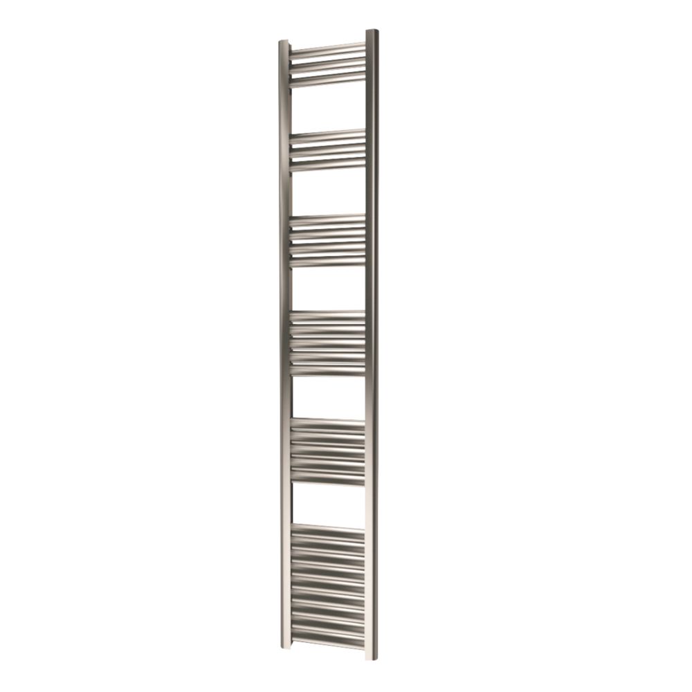 Image of Towelrads Eton Designer Towel Radiator 1800mm x 300mm Grey / Silver 1692BTU 
