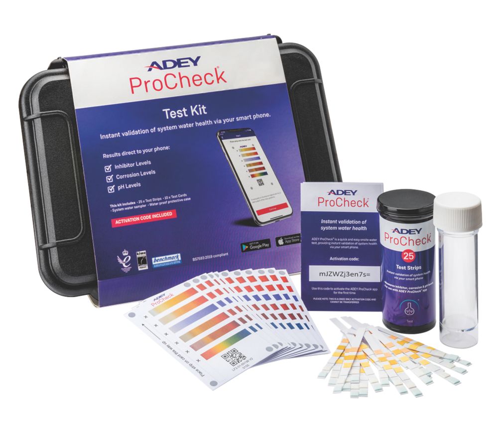 Image of Adey ProCheck On-Site Digital Water Test Kit 