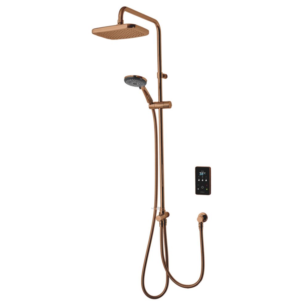 Image of Triton Envi DuElec Copper 10.5kW Thermostatic Electric Shower 