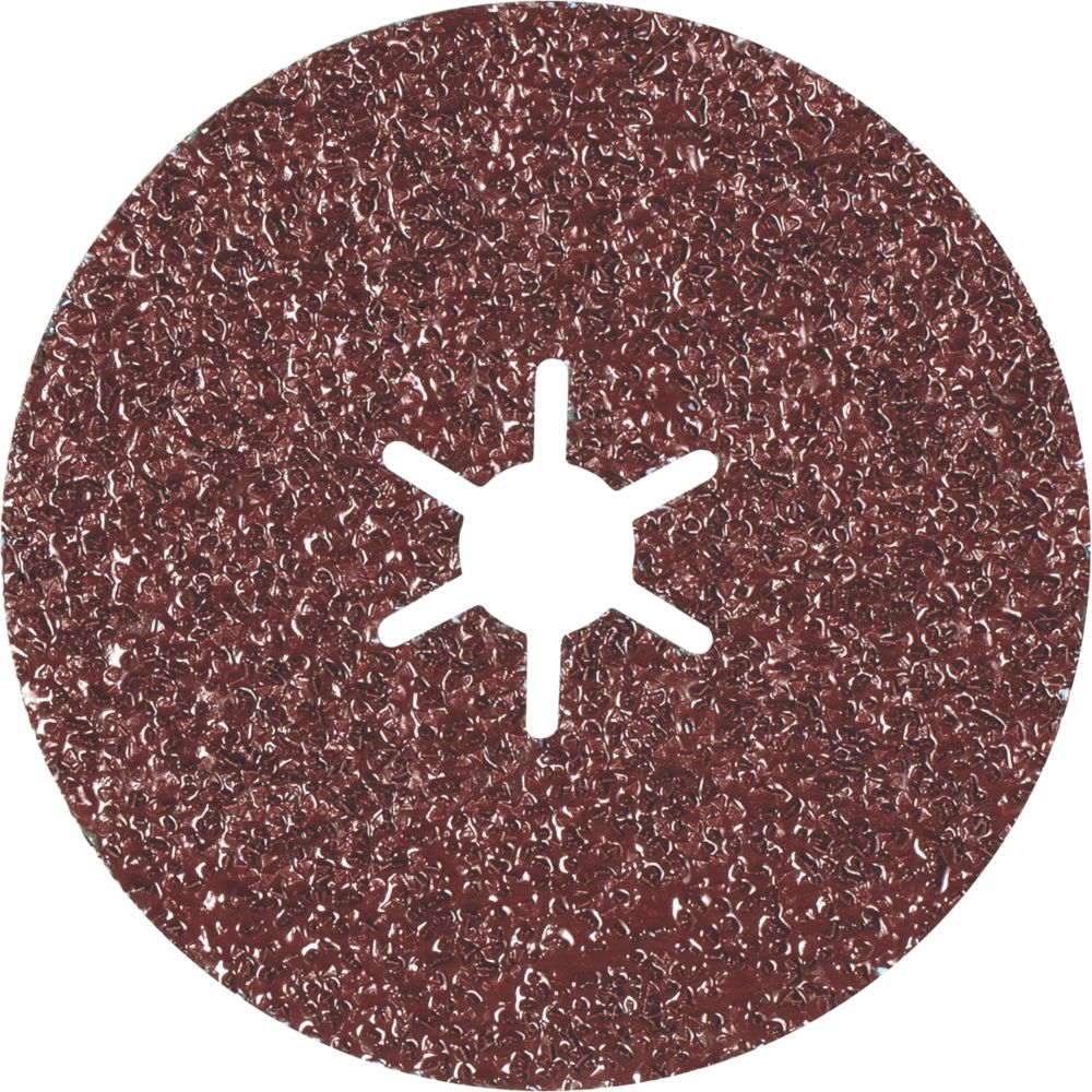 Image of Bosch Expert R781 Prisma Fibre Discs 100mm x 22.23mm 36 Grit 25 Pack 